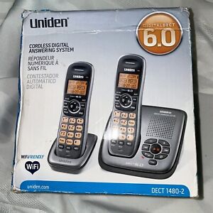 Phone Uniden Cordless Digital Dect 6.0 Answering System 2 Phones Un Used 2009