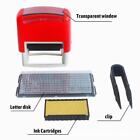 Self Inking Rubber Stamp Accessory Compact Learning