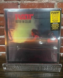 RATT: Out of the Cellar LP 40th Anniv Red/Black Splatter w/ Orange 7" Vinyl - Picture 1 of 2