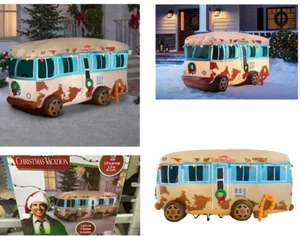 National Lampoon's Christmas Vacation Inflatable Cousin Eddie RV 4ft w/ LED - Picture 1 of 7