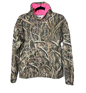 Mossy Oak Pink Camo Sz. Youth XL Pullover Hoodlie Sweatshirt fleece lined - Picture 1 of 10