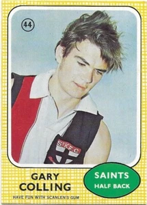 1970 Scanlens (44) Gary COLLING St. Kilda (Rookie Card) - Bild 1 von 2