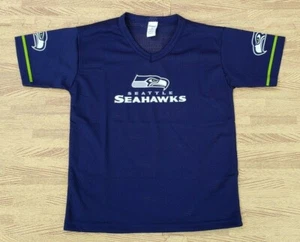 Seattle Seahawks Franklin Blue Mesh Jersey Shirt ~ Youth Medium M Boys - Picture 1 of 4