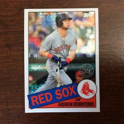 2020 Topps Update Chrome CPC-26 Andrew Benintendi Boston Red Sox - Image 1 of 2
