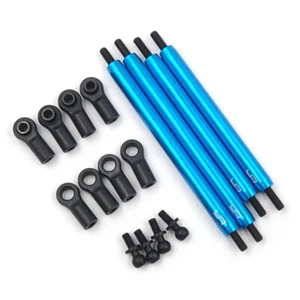 Yeah Racing Aluminum Upper Link Set Blue For Tamiya CC02 1:10 RC Cars Crawler - Picture 1 of 2