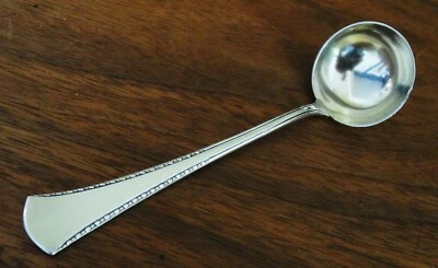 Antiguo cucharón alemán 800 plata KARL KALTENBACH-SHONE pequeño Art Nouveau sin mono Foto 1 de 4