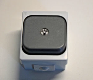 Kontroll Wechselschalter Wippschalter - Aufputz AP IP44 - 0533-4-0233 - Bild 1 von 3