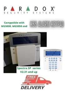 Paradox Security K35 Alarmtastatur Neu LCD Sicherheit Original Original Spectra - Bild 1 von 4