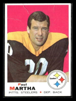 1969 Topps #224 Paul Martha - VG Set Break! Low Grade Crease - Image 1 of 2