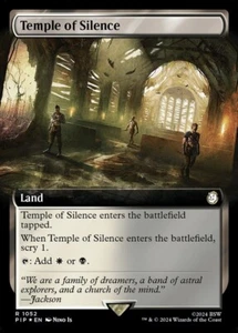 LÁMINA DE OLEADA ARTE EXTENDIDO Temple of Silence (casi nuevo) - Fallout (PIP) - Imagen 1 de 1