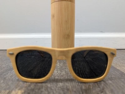 Unbranded Handmade Wood Sunglasses Eyeglasses Brown Frames B2008 Polaroid Cat .3 - Imagem 1 de 4