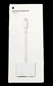 New Genuine Apple Lightning to Digital AV Adapter HDMI - Picture 1 of 3