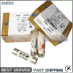 10 pezzi FWP-50A14Fa FWP-50A14F 690 Vac (IEC), 700 Vac (UL) 14x51 mm EATON/Bussmann - Foto 1 di 2