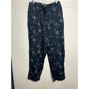 Columbia blue graphic pajama pants mens large lounge loungewear casual comfy - Picture 1 of 5