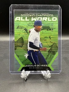LEO DE VRIES 2024 Goodwin Champions All World Neon Green #AW-2 #'d 281/599 - Picture 1 of 2