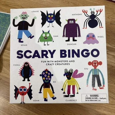 Scary Bingo Fun with Monsters & Crazy Creatures complete see description  - Image 1 of 4