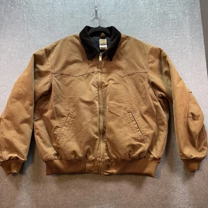 Vintage Carhartt Duck Canvas J14 BRN Santa Fe Arbeitsjacke Herren 2XL - Bild 1 von 10