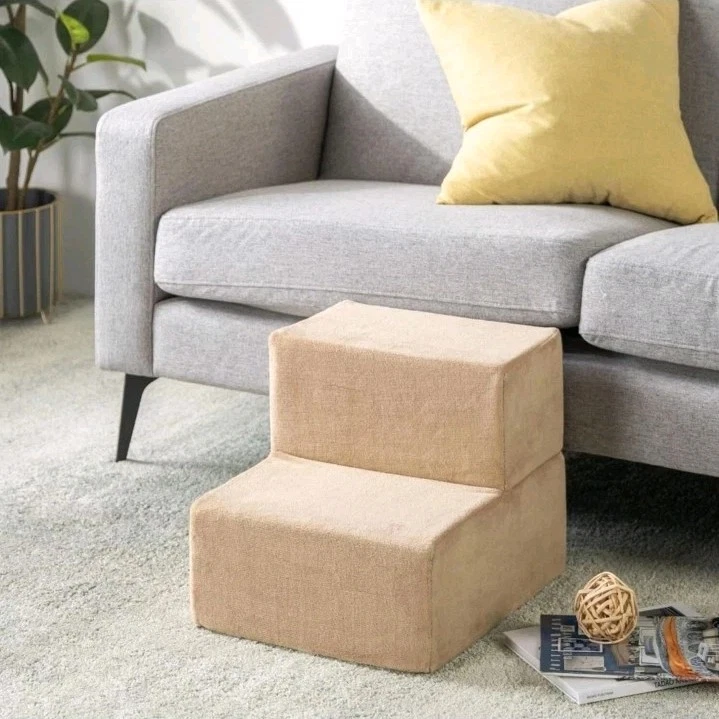 Zinus 2 Step Comfort Pet Stairs/pet Ramp/pet Ladder XS