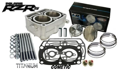 Kit de reconstrucción de extremo superior RZR Sportsman 800 Kit de montaje de pistón de cilindro de diámetro de stock Foto 1 de 3