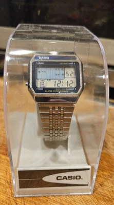 Reloj Juego CASIO GM-20 Vintage MÓDULO 165 con Vitrina Foto 1 de 4