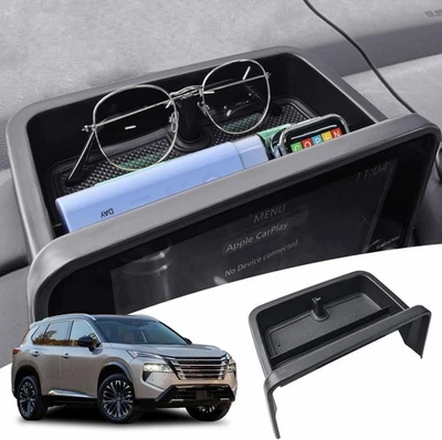 Dashboard Storage Organizer Tray Compatible with 2021-2026 Nissan Rogue Foto 1 de 4