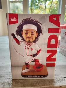 2022 Jonathan India Bobblehead Cincinnati Reds Season Ticket Exclusive NIB - Picture 1 of 3