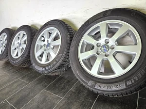 Original Volvo V70 16 Zoll Winterräder 7,5mm Alufelgen 31381194 31200601  TOP - Bild 1 von 19