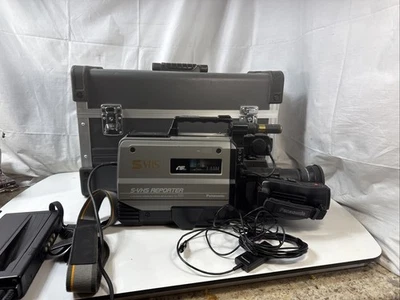 VINTAGE Panasonic AG-450 S-VHS Reporter Camcorder w/ Case & Accessories -read - Image 1 of 4