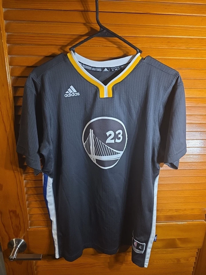 Camiseta deportiva Drayton verde Golden State Warriors Adidas Swingman XL se ajusta como mediana Foto 1 de 4