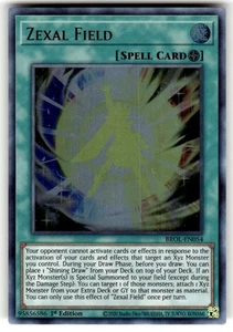 Zexal Field BROL-EN054 Fratelli della Leggenda 1° Edizione Ultra Rara NM - Foto 1 di 2