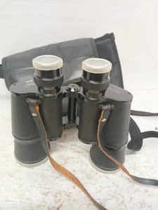 Vintage Crown Coated Optics 7x50 372Ft. At 1000 Yards Binoculars , Strap & Case - Bild 1 von 11