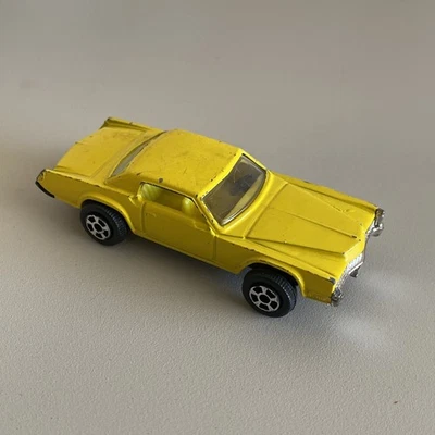Vintage 1980s Playart Diecast 1/64 Scale Yellow Cadillac Eldorado Hong Kong RARE Foto 1 de 4