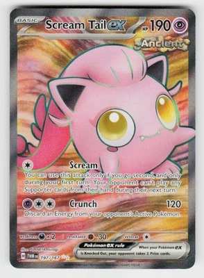 SV06: Twilight Masquerade #197/167 Scream Tail ex - Image 1 of 2