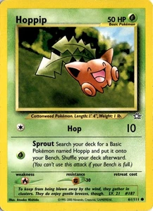 Hoppip Common Neo Genesis 061/111 MP - Bild 1 von 2