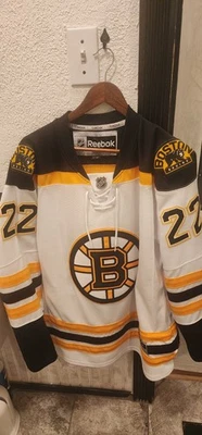 Camiseta deportiva 2012 NHL Reebok Boston Bruins Shawn Thornton 22 para hombre grande blanca cosida Foto 1 de 4