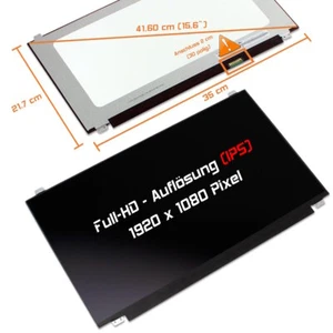 15,6" LED Display matt Ersatz für LG LP156WFC-SPDB 350mm Full-HD 1920x1080 - Bild 1 von 1
