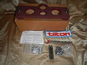KIT DE PLANTILLA DE PASADOR CARCASA CHEVY TILTON 53-100 VINTAGE NUEVO DE COLECCIÓN CON TALADRO DE NÚCLEO DE ACCESORIO - Imagen 1 de 11