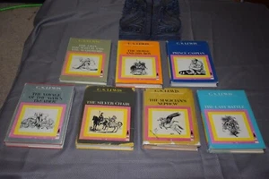 Chronicles of Narnia set C.S. Lewis (1st Edition/Later Print,2nd US Cover Style) - Foto 1 di 10