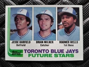 Jesse Barfield 1982 Topps #203 Rookie Card - Bild 1 von 2