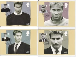 GB POSTCARDS PHQ CARDS 2003 NO 254 PRINCE WILLIAM 21ST USED FRONT FDI - Picture 1 of 2