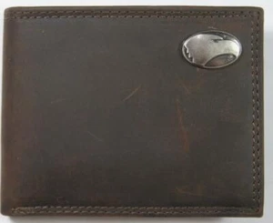 ZEP PRO Georgia Southern Crazy Horse Leder-Geldbörse mit Doppelfaltung Geschenkbox - Bild 1 von 5