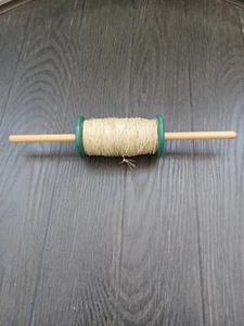 Holz Drachenschnur Spule Rollenhalter 15 Zoll bemalt Holzenden - Bild 1 von 3
