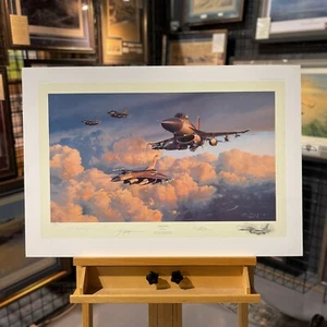 VIPER VENOM - F16 Art Print by Robert Taylor - Picture 1 of 2