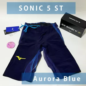Mizuno Badeanzug Herren GX SONIC 5 V ST N2MB0001/20 FINA Aurora blau - Bild 1 von 14
