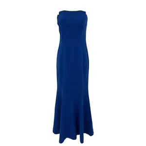 Jill Stuart Dress Womens 4 Academy Gown Strapless Zip Lined Event Sapphire Blue - Picture 1 of 14