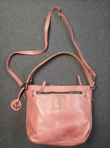 Damen Harbour Schultertasche weiches Leder hellbraun Umhängetasche - Bild 1 von 20
