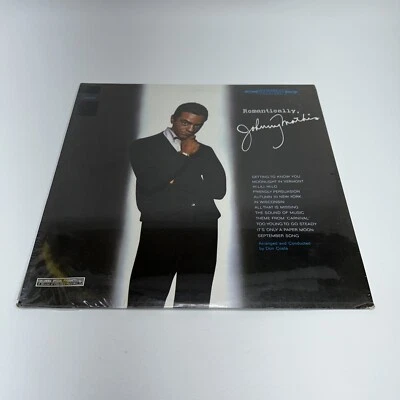Johnny Mathis, Romantically, Johnny Mathis, 12” Vinyl Record, NEW - Image 1 of 4