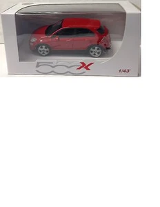 FIAT 500X 1:43 SCALE DIE CAST MODEL CAR MONDO MOTORS RED NEW RARE MODEL - Picture 1 of 1