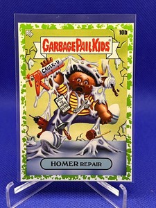 2020 Topps Garbage Pail Kids 35th Anniversary Homer Repair #10b Booger Green