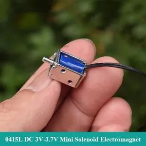 0415L Micro DC Electromagnet Inhalation Suction Type DC 3V 3.7V Solenoid Magnet - Picture 1 of 12
